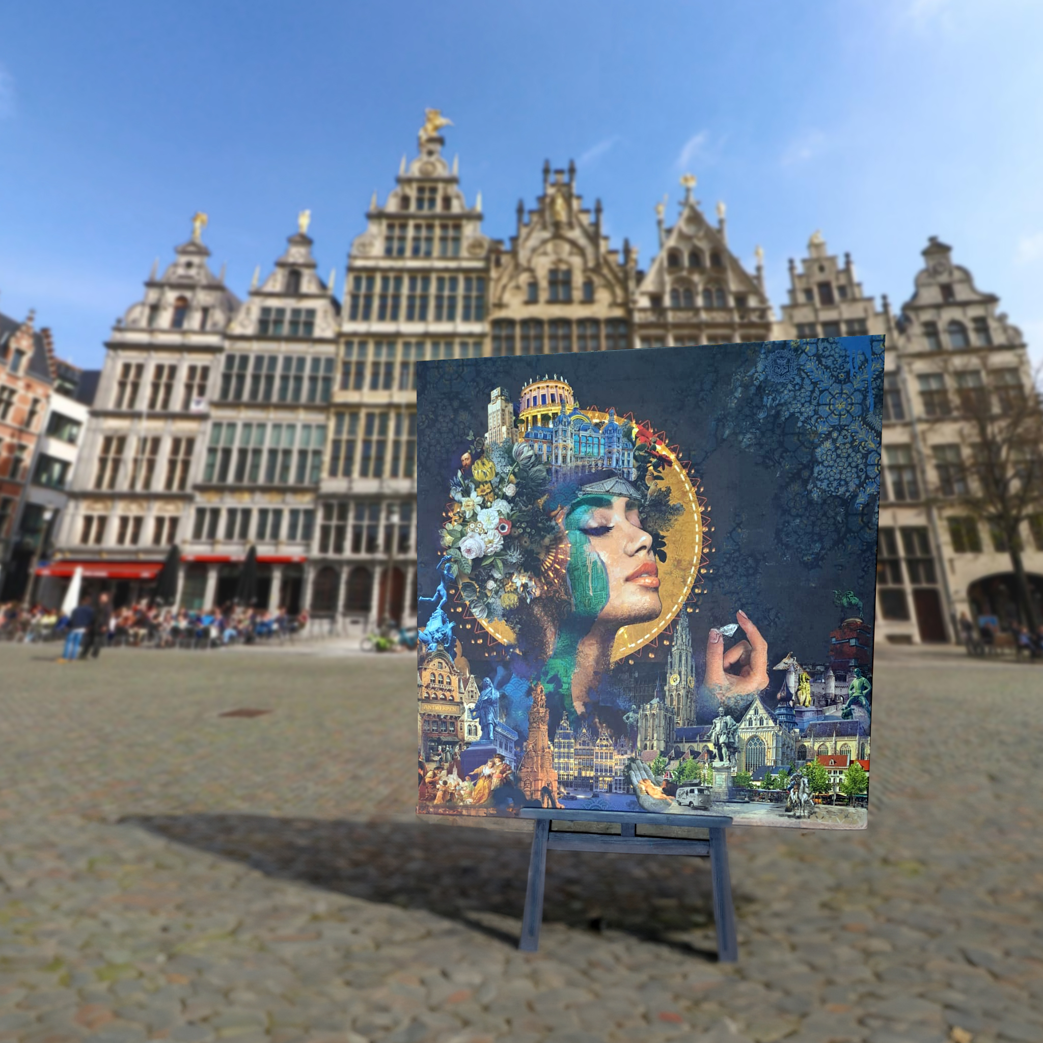 Stadsgezicht Antwerpen (Groot) - Afbeelding 2