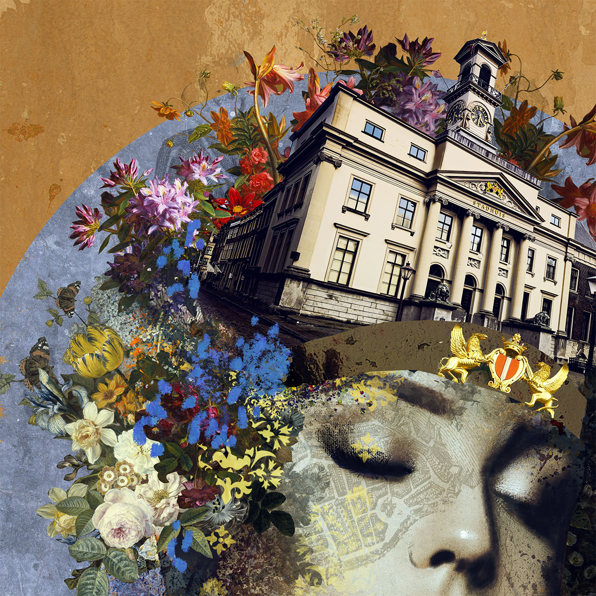 Stadsgezicht Dordrecht (70x70) Limited Edition - Afbeelding 3