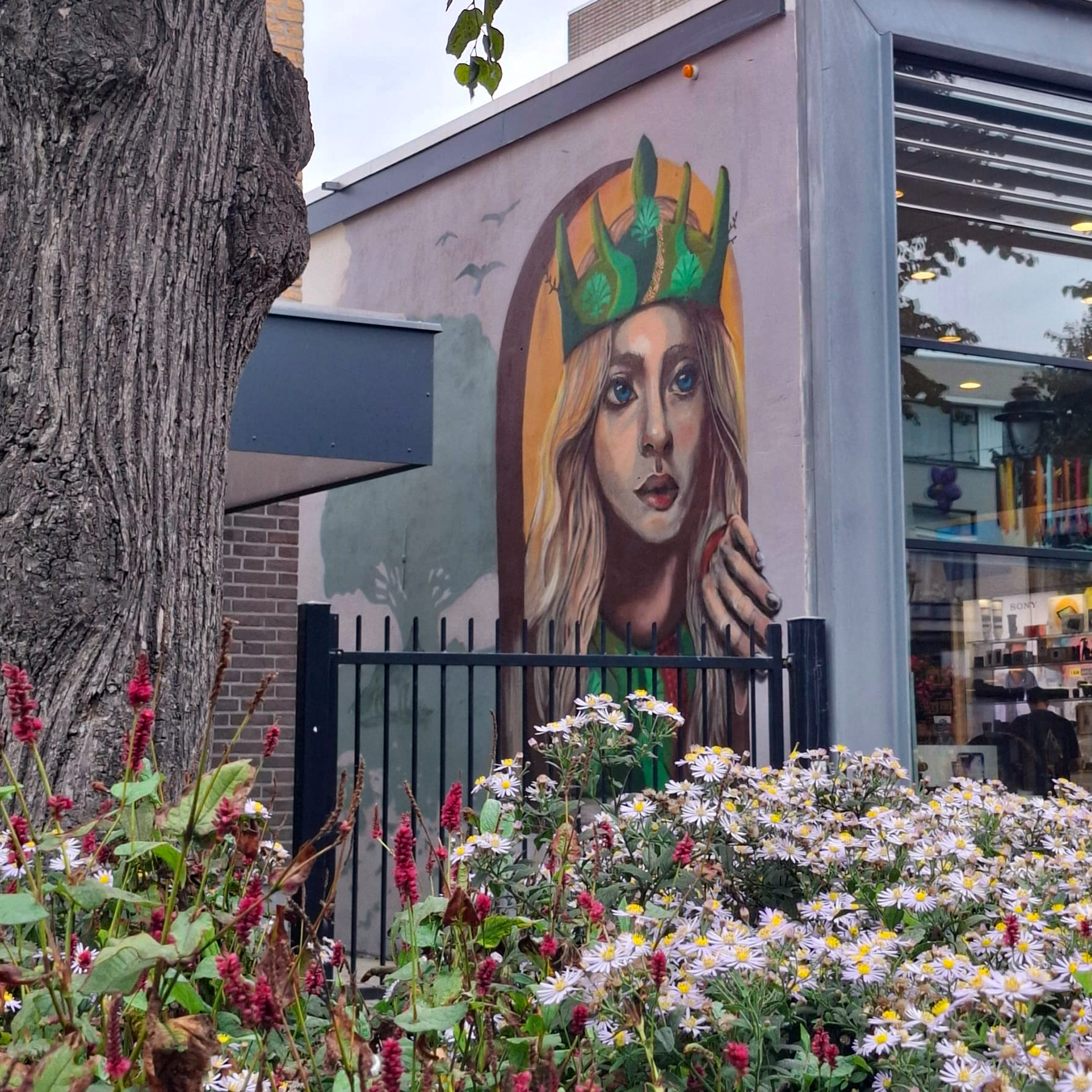 Vorstin van de Maashorst – Streetart- Pablo Slenders 1
